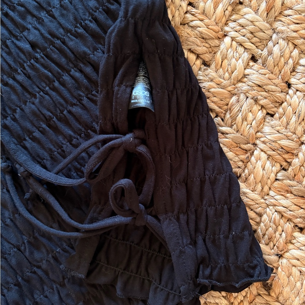 ASOS Textured top with side ties - Picture 3 of 4